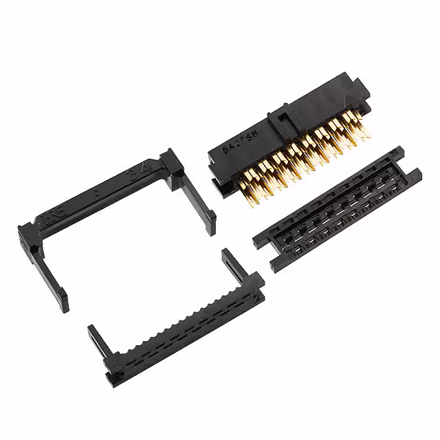 HIF6-34D-1.27R(02) Hirose Electric Co Ltd  Free Hanging Panel Mount